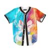 09 DBZ Vegeta Super Saiyan God Blue SSGSS Baseball Jersey 1 - Anime Jersey Shop