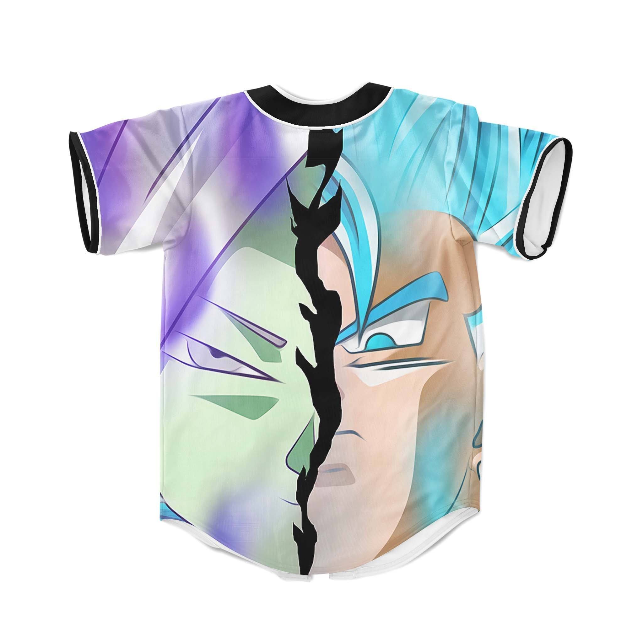 19.1 Vegeta SSGSS Zamasu Supreme Kai Cool Style Baseball Jersey Vegeta Zamasu - Anime Jersey Shop