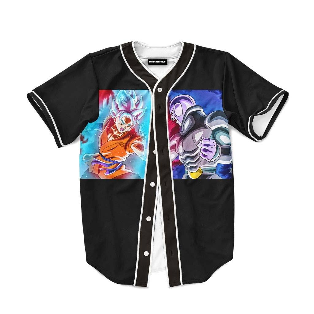 23 Goku SSJSS Whis Fight Assassin Hit Anime Baseball Jersey Goku Hit - Anime Jersey Shop