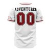 Adventurer Goblin Slayer AOP Baseball Jersey BACK Mockup - Anime Jersey Shop