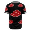 Akatsuki Baseball Jersey BACK Mockup - Anime Jersey Shop