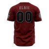 Alchemists Elric FA AOP Baseball Jersey BACK Mockup - Anime Jersey Shop