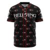 Alucard Eyes V1 Hellsing AOP Baseball Jersey FRONT Mockup - Anime Jersey Shop
