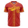 Angel Grove High School PR AOP Baseball Jersey AOP Baseball Jersey FRONT Mockup - Anime Jersey Shop