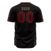 Apostles Zodd Berserk AOP Baseball Jersey AOP Baseball Jersey BACK Mockup - Anime Jersey Shop