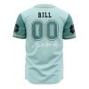 Aqua Deers BC AOP Baseball Jersey AOP Baseball Jersey BACK Mockup - Anime Jersey Shop