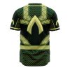 Aquaman DC Comics AOP Baseball Jersey BACK Mockup - Anime Jersey Shop