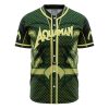 Aquaman DC Comics AOP Baseball Jersey FRONT Mockup - Anime Jersey Shop