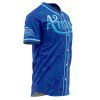 Ariel The Little Mermaid V2 Disney AOP Baseball Jersey SIDE Mockup - Anime Jersey Shop