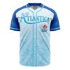 Ariel The Little Mermaid AOP Baseball Jersey FRONT Mockup - Anime Jersey Shop