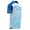 Ariel The Little Mermaid AOP Baseball Jersey SIDE Mockup - Anime Jersey Shop