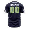Asahiyama High School QQ AOP Baseball Jersey BACK Mockup - Anime Jersey Shop