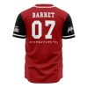 Avalanche Final Fantasy 7 AOP Baseball Jersey AOP Baseball Jersey BACK Mockup - Anime Jersey Shop