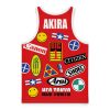 Basketball Jersey flat back 3 2 - Anime Jersey Shop