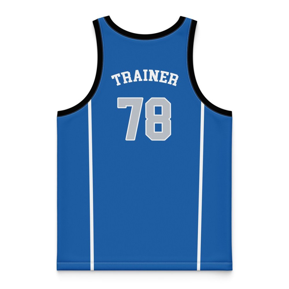 Basketball Jersey flat back 5 4 - Anime Jersey Shop