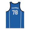 Basketball Jersey flat back 5 4 - Anime Jersey Shop