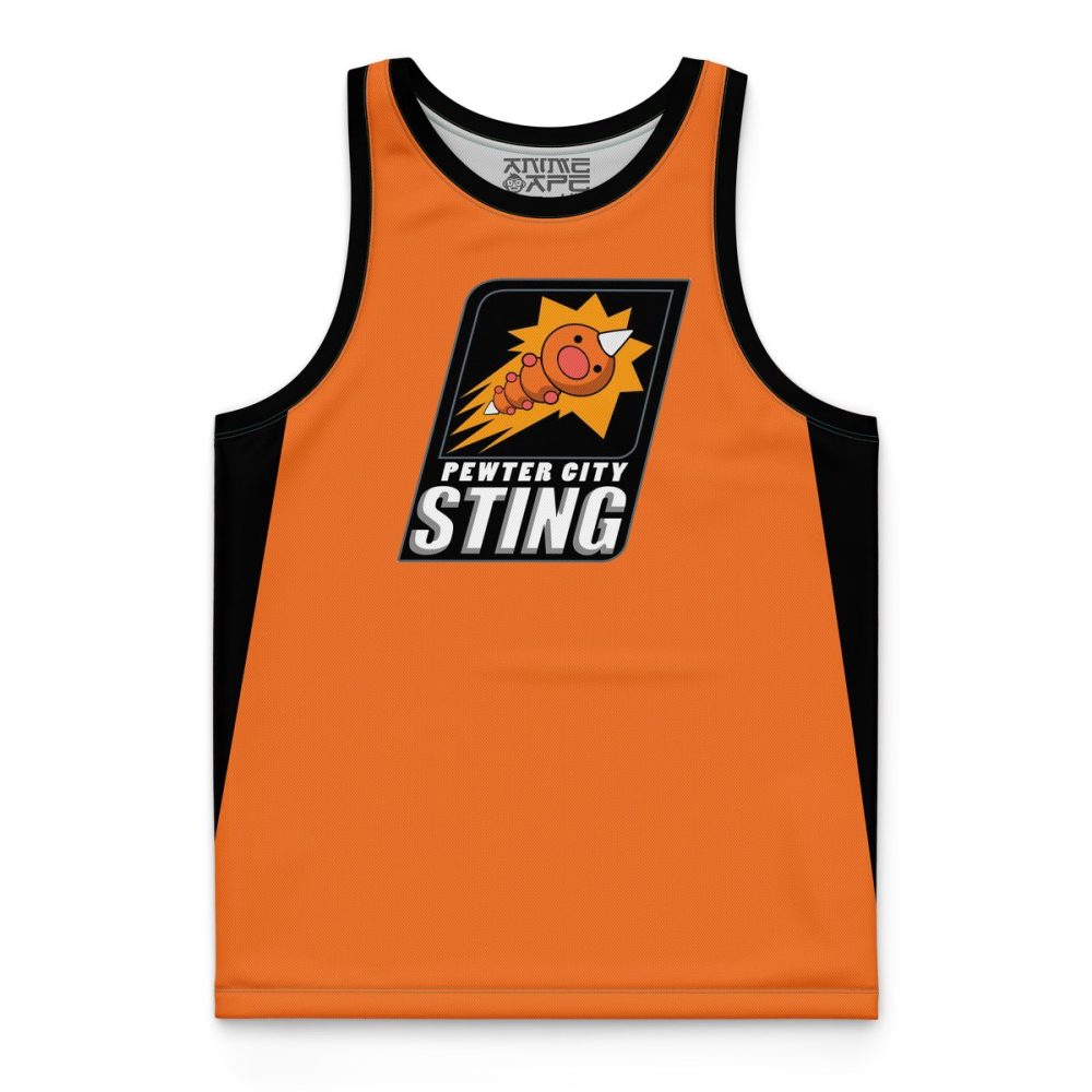 Basketball Jersey flat front 11 1 - Anime Jersey Shop