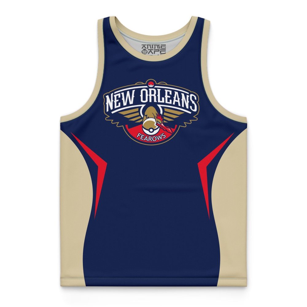 Basketball Jersey flat front 7 4 - Anime Jersey Shop