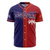 Beast Pirates Kaidou OP AOP Baseball Jersey FRONT Mockup - Anime Jersey Shop