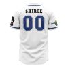 Black Heart Glasses Log Horizon AOP Baseball Jersey AOP Baseball Jersey BACK Mockup - Anime Jersey Shop