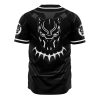 Black Panther Marvel AOP Baseball Jersey BACK Mockup - Anime Jersey Shop