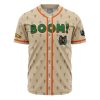 Blazing Bakugo My Hero Academia AOP Baseball Jersey FRONT Mockup - Anime Jersey Shop