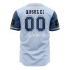Blue Roses BC AOP Baseball Jersey AOP Baseball Jersey BACK Mockup - Anime Jersey Shop