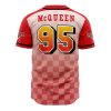 Cars Disney AOP Baseball Jersey BACK Mockup - Anime Jersey Shop