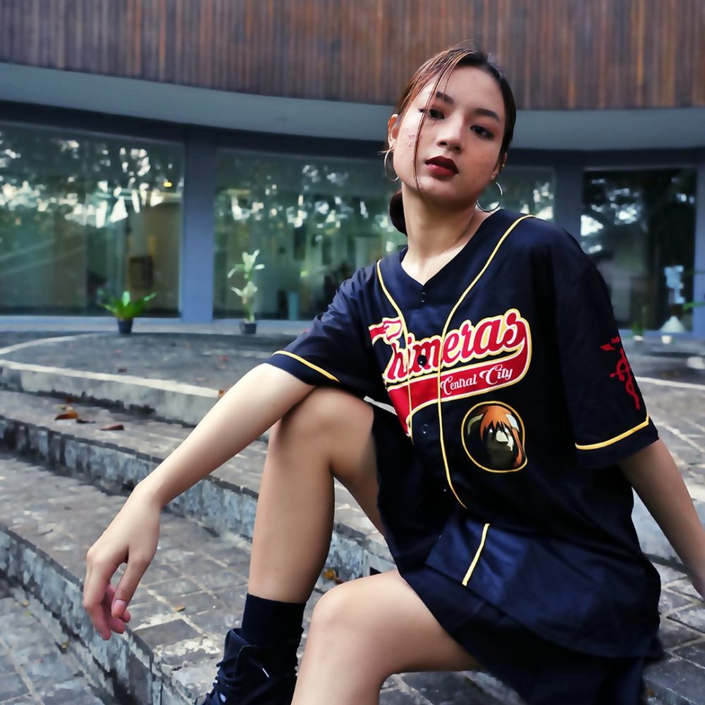 Central City Chimeras Full Metal Alchemist Baseball Jersey Front 2 - Anime Jersey Shop