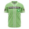 Cool Minecraft AOP Baseball Jersey FRONT Mockup - Anime Jersey Shop