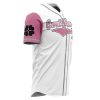 Coral Peacocks BC AOP Baseball Jersey SIDE Mockup - Anime Jersey Shop