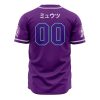 Cosmic Mewtwo Pokemon AOP Baseball Jersey BACK Mockup - Anime Jersey Shop