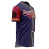 Crimson Lions BC AOP Baseball Jersey SIDE Mockup - Anime Jersey Shop