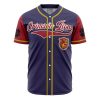Crimson Lions BC AOP Baseball Jersey AOP Baseball Jersey FRONT Mockup - Anime Jersey Shop