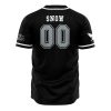 Crows Snow GOT AOP Baseball Jersey AOP Baseball Jersey BACK Mockup 1 - Anime Jersey Shop