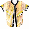 DBZ Super Saiyan Prince Vegeta Angry Streetwear Hip Hop 3D Baseball Jersey - Anime Jersey Shop