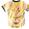 DBZ Super Saiyan Prince Vegeta Angry Streetwear Hip Hop 3D Baseball Jersey 2 - Anime Jersey Shop