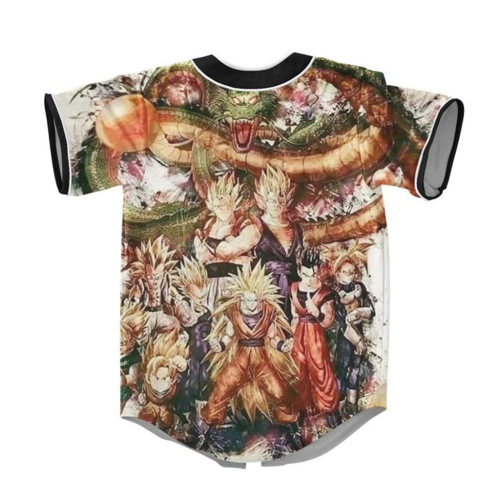 DRAGON BALLS 1Jersey Shirt MockupsBACK 1 scaled 1 - Anime Jersey Shop
