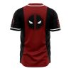 Deadpool Marvel AOP Baseball Jersey BACK Mockup 1 - Anime Jersey Shop