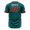 Deku My Hero Academia AOP Baseball Jersey BACK Mockup - Anime Jersey Shop
