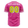 Donquixote Pirates Doflamingo OP AOP Baseball Jersey BACK Mockup 1 - Anime Jersey Shop