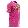 Donquixote Pirates Doflamingo OP AOP Baseball Jersey SIDE Mockup - Anime Jersey Shop