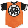 Dragon Ball Goku Bag O Weed Bong Kanji Symbol Cool Baseball Jersey back 1 - Anime Jersey Shop