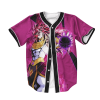 Dragon Ball Z Awesome Byo Power Up Art Baseball Jersey 3 - Anime Jersey Shop