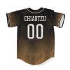 Dragon Ball Z Bad Ass Evil Chiaotzu Baseball Jersey 2 - Anime Jersey Shop