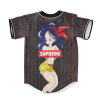 Dragon Ball Z Cute Launch Art Supreme Baseball Jersey 2 - Anime Jersey Shop