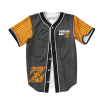 Dragon Ball Z Goku Friends Dope Orange Baseball Jersey 4 - Anime Jersey Shop