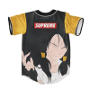 Dragon Ball Z Supreme Badass Videl Baseball Jersey 2 - Anime Jersey Shop