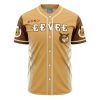 Eevee Pokemon AOP Baseball Jersey AOP Baseball Jersey FRONT Mockup - Anime Jersey Shop