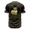 Eeveelutions Pokemon AOP Baseball Jersey AOP Baseball Jersey BACK Mockup - Anime Jersey Shop